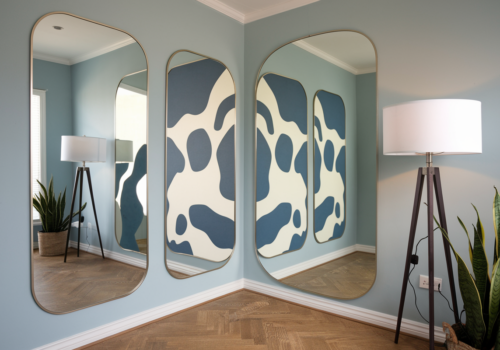 Custom mirrors for small spaces